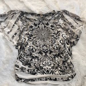 Women’s Lavish Short butterflies Sleeve size s made in USA